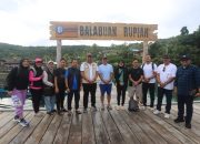 Disambut Pemda Bangkep, Pj Gubernur Gorontalo Kagum Keindahan Danau Paisupok