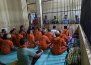 Polres Banggai Tingkatkan Pengawasan, Cek Ruang Tahanan Saat Libur Panjang