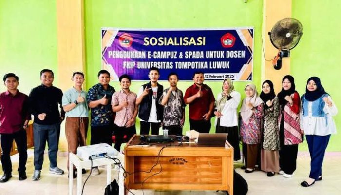 FKIP Untika Luwuk Sosialisasi E-Campuz dan SPADA, Wujudkan Administrasi Perkuliahan Berbasis Digital