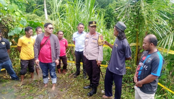 Upaya Ungkap Kematian Naya Bocah Asal Bone Baru Balut, Satreskrim dan Inafis Turun Lakukan Olah TKP