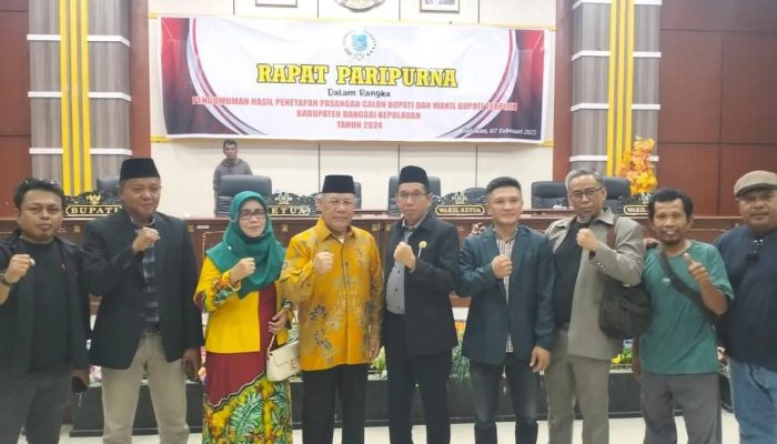 Rusli-Serfi Resmi Ditetapkan Sebagai Bupati dan Wakil Bupati Banggai Kepulauan 2025-2030