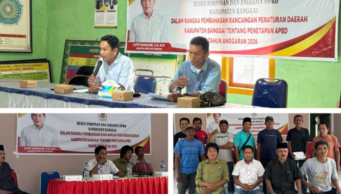 Anggota DPRD Banggai Lutfi Samaduri Gelar Reses di Balantak Bersaudara, Berikut Usulan Warga 