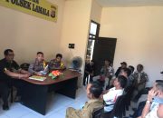 Pasca Tutup Jalan, Kapolsek Lamala Pimpin Mediasi Warga Mantoh dengan PT. Moramo Gamping Makmur