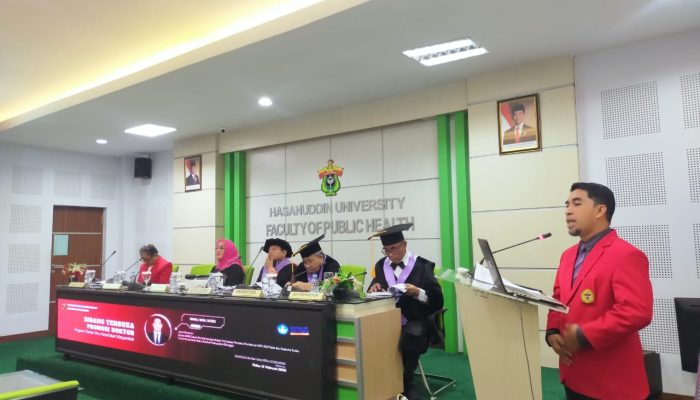 Dekan FKM Untika, Ramli Bidullah Raih Gelar Doktor di Unhas, Ini Judul Disertasinya!