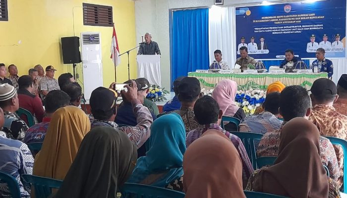 Buka Musrenbang RKPD Kecamatan, Bupati Balut Sofyan Kaepa Tekankan Usulan Harus Skala Prioritas 