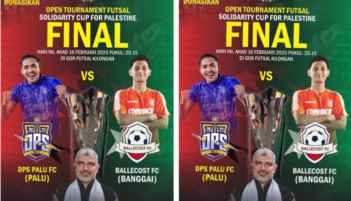 Ayo Saksikan Laga Final DPS Palu Vs Ballecost FC Malam Ini, Siapkan Donasi Terbaik!