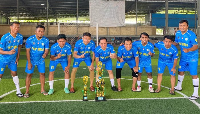 FKIP Juarai Turnamen Futsal KKN Kota Angkatan XXXVII Unismuh Luwuk 