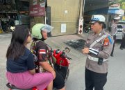 Sepekan Operasi Keselamatan Tinombala, Polres Banggai Tegur 246 Pelanggar Lalu Lintas