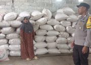 Pastikan Pangan Cukup, Polsek Bunta Sambangi Gudang Penyimpanan Jagung di Simpang Raya