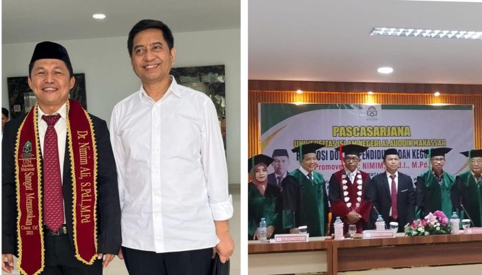 Dosen FAI Unismuh Luwuk Nimim Ali Raih Gelar Doktor dengan Predikat Sangat Memuaskan