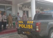 Kabag Ops Polres Bangkep Pimpin Patroli Keamanan Jelang Pelantikan Bupati dan Wabup Terpilih