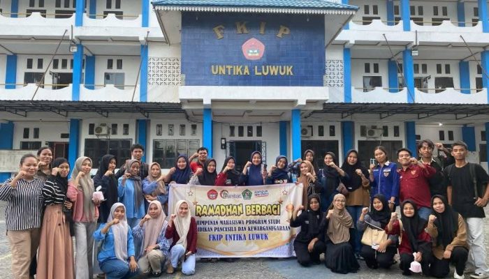 HIMA PPKn FKIP Untika Luwuk Gelar Ramadhan Berbagi dan Buka Puasa Bersama