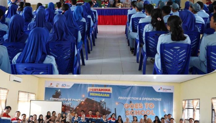Kenalkan Migas Lebih Dekat, Pertamina EP Cepu Mengajar di SMK Negeri 2 Toili Barat