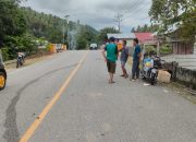 Tabrakan Hebat Fino Vs Sigra di Jembatan Sepa Pagimana, Pemotor Patah Tulang 