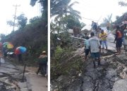 Dihantam Longsor, Jalan di Tintingon Balantak Selatan Nyaris Putus, Butuh Perhatian Pemda!