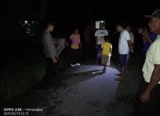 Kecelakaan di Nuhon, Pemotor Tabrak Bocah Pejalan Kaki, Polisi Lakukan Olah TKP