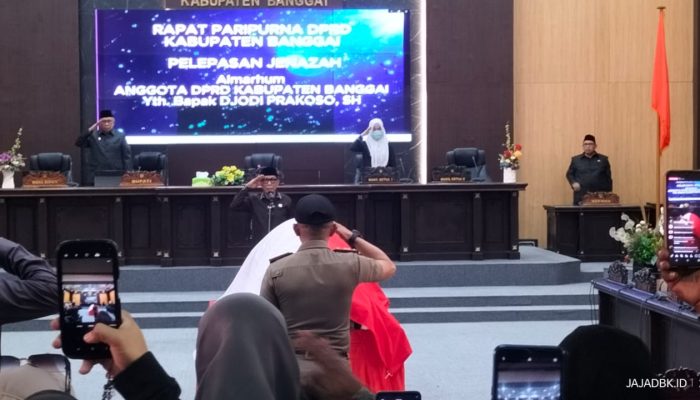 DPRD Banggai Gelar Rapat Paripurna Pelepasan Jenazah Djodi Prakoso Dayanun