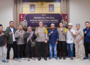 Perkuat Sinergitas, Kapolres Banggai Buka Puasa Bersama Insan Pers
