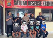 Satreskrim Polres Bangkep Amankan Sekelompok Remaja Pelaku Pelemparan Rumah Warga di Baka