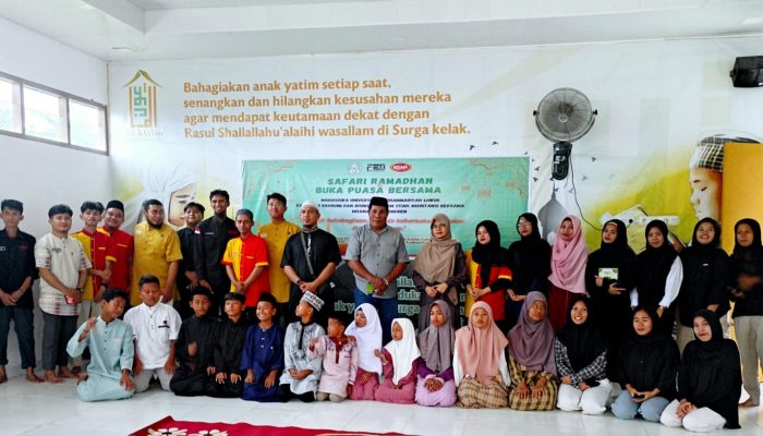 Mahasiswa Akuntansi FEB UMLB Safari Ramadhan dan Bukber di Rumah Yatim Tahfidz Al Ma’un