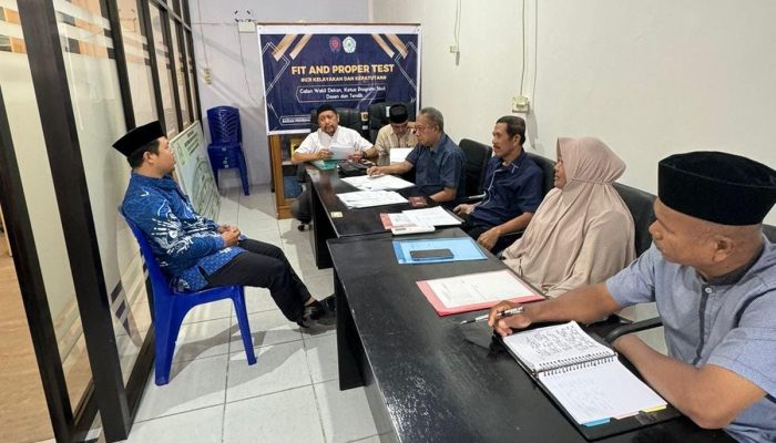 Calon Kaprodi dan Wakil Dekan FAI Unismuh Luwuk Jalani Fit and Proper Test, Ini Nama-namanya!
