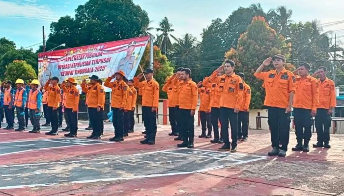 BPBD Bangkep Ikuti Apel Gelar Pasukan Operasi Ketupat 2025 untuk Pengamanan Idul Fitri