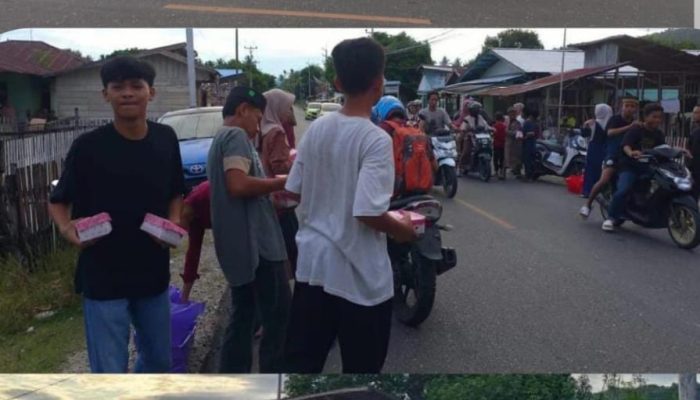 SSB Buana Nambo Bersama Sanseikano dan Aliander Squad Berbagi Takjil di Bulan Ramadhan