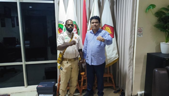 Ketua DPW Tani Merdeka Papua Tengah Temui Don Muzakir, Bahas Penguatan Pertanian Lokal