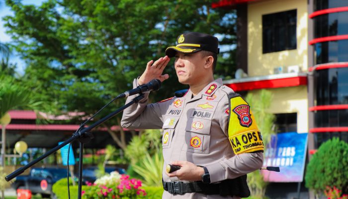 Kapolres Tekankan Pentingnya Netralitas dalam PSU Pilkada Banggai