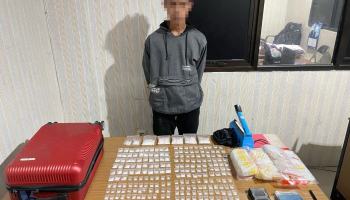 Bawa 260 Paket Sabu, Pemuda Asal Balut Ini Diringkus Polisi di Luwuk