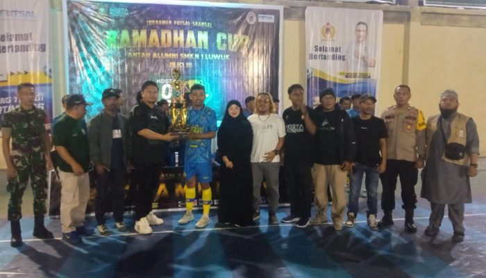 Skansal Futsal Ramadhan Cup III Selesai, Ini Daftar Juara dan Top Skor