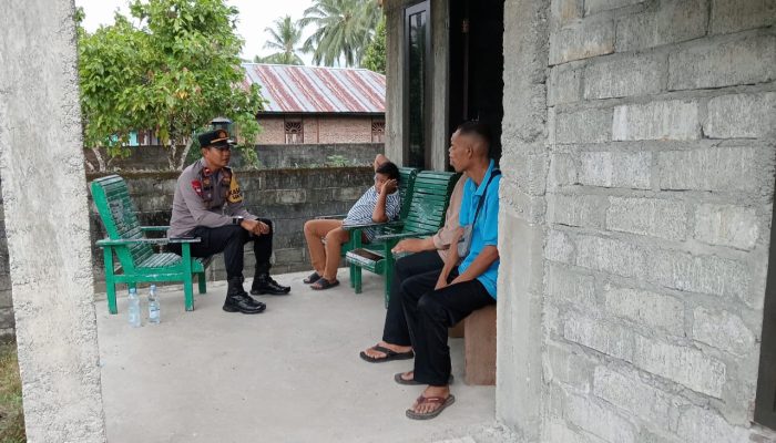 Jelang PSU, Kapolsek Cek Gudang Logistik PPK Simpang Raya