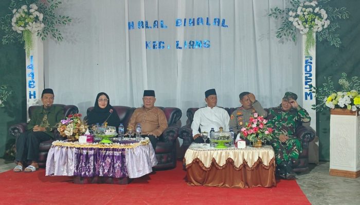 Hadiri Halal Bihalal di Luksagu, Bupati Bangkep: Ini Momentum Pererat Silaturahmi 