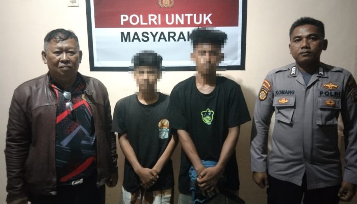 Cabuli Gadis 14 Tahun, 2 Pemuda di Toili Banggai Diringkus Polisi 