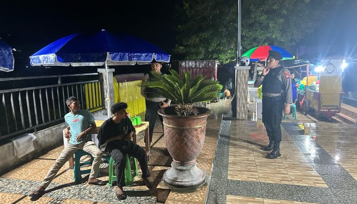 Cegah Terjadinya Begal, Polres Banggai Giatkan Patroli Malam di Kota Luwuk