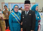 Bupati dan Wabup Bangkep Hadiri Pelantikan Ketua Tim PKK dan Pembina Posyandu se-Sulteng