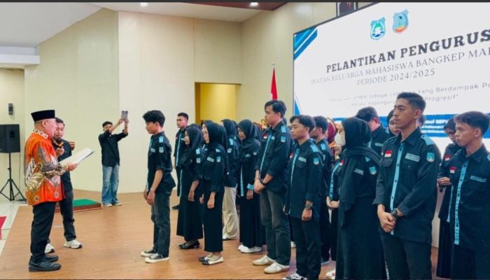 Bupati Bangkep Lantik Pengurus Baru IKMBM Makassar Periode 2024/2025