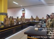 Wabup Bangkep Ikut Rapat Koordinasi Pengendalian Inflasi Daerah 2025