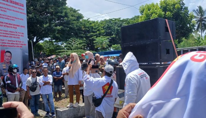 Merasa Dilecehkan, Ratusan Kader Gerindra Kembali Unjuk Rasa, Desak Pelaku Persekusi Diadili 