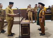 Wabup Serfy Kambey Lantik Suripto Nurdin sebagai Pj. Sekda Banggai Kepulauan