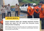 Kepala BPBD Bangkep Beri Arahan dan Lepas Tim Pencarian Orang Hilang di Tinangkung