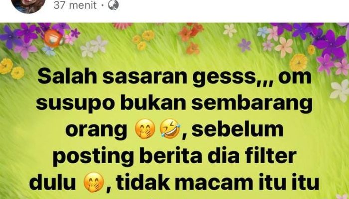 Unggahan Netizen Diduga Terkait Akun “Om Susupo”, Polisi Diminta Telusuri Jejak Digital