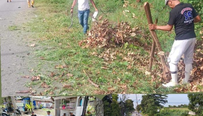 Jaga Kebersihan Lingkungan, Kelurahan Kilper Galakkan Kerja Bakti