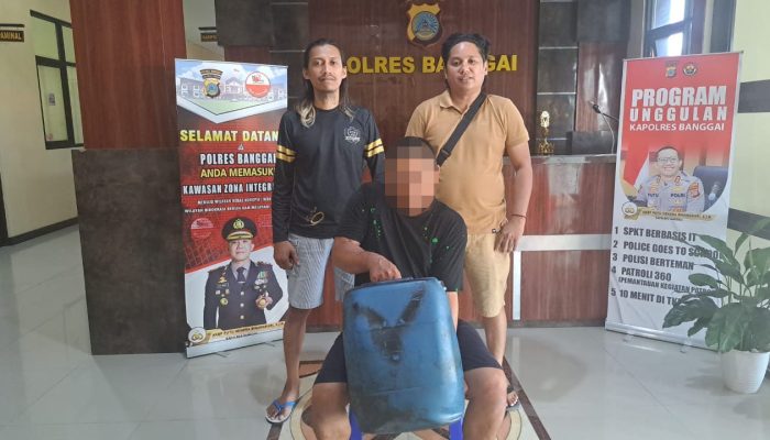 Curi Solar Hingga 10 Tabung Gas LPG, Pria Asal Luwuk Dibekuk Polisi 