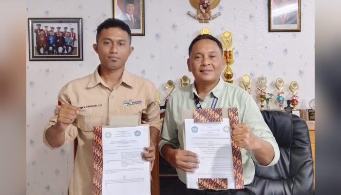 Politeknik Banggai Industri dan SMK Negeri Tinangkung Utara Teken Kerjasama Tri Dharma Perguruan Tinggi