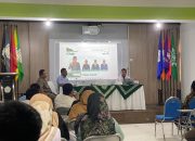 Dibuka Rektor, LPMPP Unismuh Luwuk Gelar Rapat Persiapan Asesmen Lapangan Akreditasi Institusi