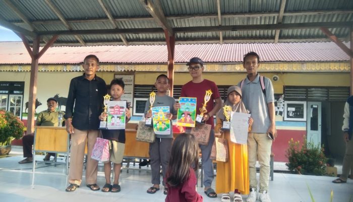 Diikuti 160 Peserta, Komunitas Peduli Sesama (Kompas) Gelar Lomba Mewarnai di SDN Tirtasari