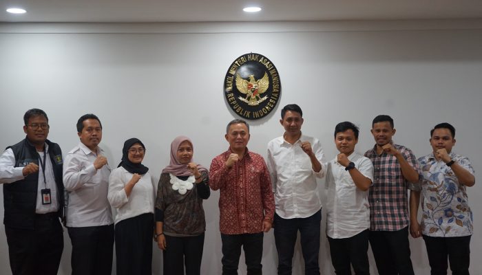 Posko Pengaduan Gagasan LMND Diapresiasi WamenHAM, Siap Jalin Kerja Sama