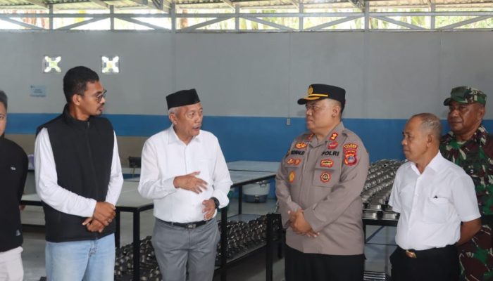 Bupati Sofyan Kaepa Terima Kunjungan Perdana Kerja Kapolres Bangkep di Balut