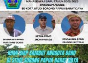 IPMANAPANDODE Se-Sorong Raya Gelar Pembentukan Panitia Penerimaan Maba Angkatan 2025